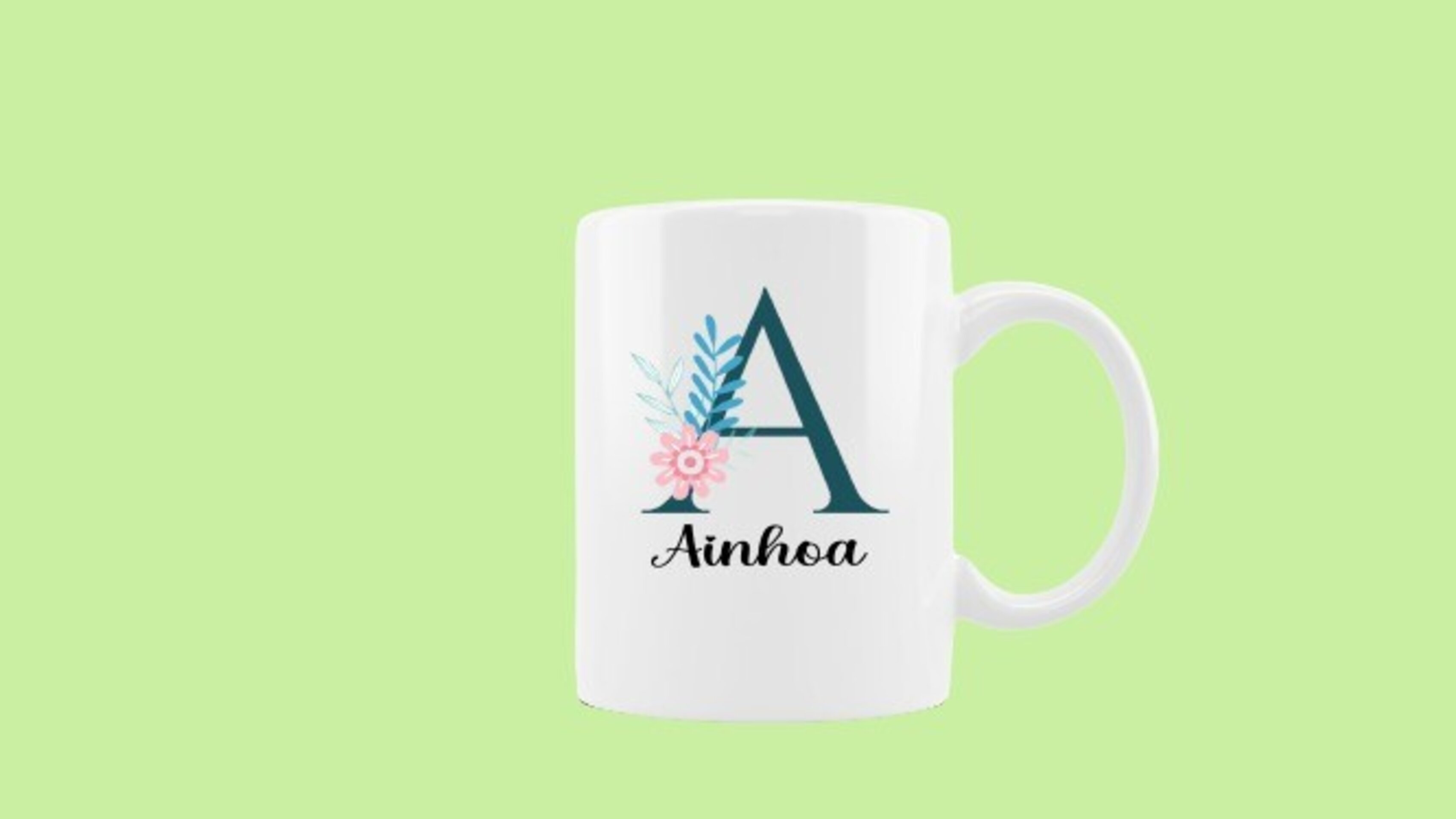 Taza Inicial Rosa - 1